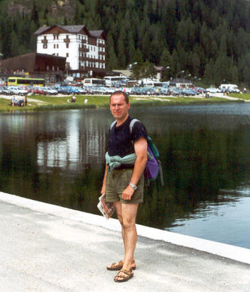 26 Luglio 1998  Frank al lago di Misurina