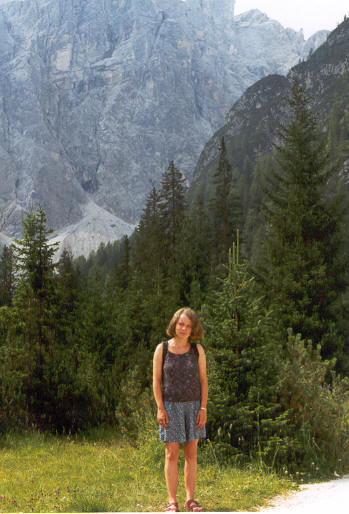 27 Luglio 1998  Cinzia in Val Fiscalina (BZ)